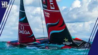 Silky Smooth Kiwis Push On | April 17th | America's Cup