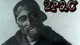 How to Draw Tupac Shakur (2Pac) Step by Step Portrait