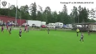 Forshaga IF vs SK Sifh&auml;lla 2016 07 02