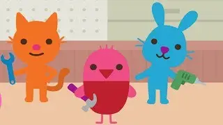 Play Doh Games - Sago Mini Toolbox Build To Project Your Kids - Play Doh - Nursery Rhymes