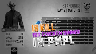18 KILLS CHICKEN DINNER IN PMPL SCRIMS