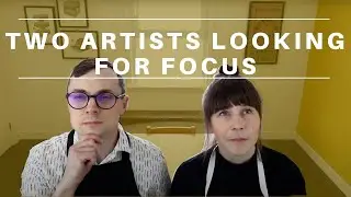 🎨🤔HOW WE CREATE A PLAN FOR OUR ART: Artist Confessional Ep 01