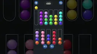 Ball Sort by Infinite Joy: Levels 14906, 14907, 14908