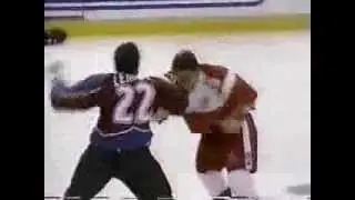 Darren McCarty vs Claude Lemieux Round 2