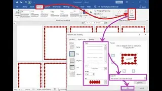 How to add a page border in MS WORD 2010