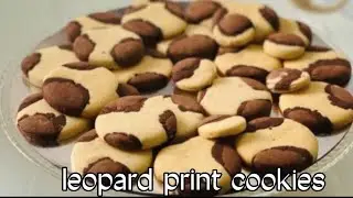 leopard print cookies | cookie making | cookies for full hospitality