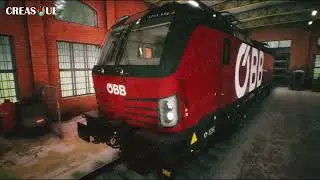 Exploring a Hyper-Realistic OeBB Train Hangar in Unreal Engine!
