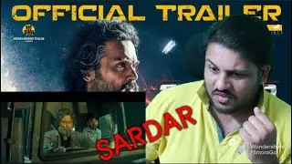 SARDAR Official Trailer Reaction | Karthi, RaashiiKhanna | GV Prakash Kumar | P.S Mithran