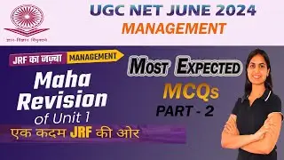 Most Expected MCQs Unit - 1 (Management)| Unit Ke Most Important Concepts With PYQs | Maharevision