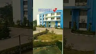 RKMGEC Campus 💖 #rkmgec #pgec #engineering #campus #collegelife