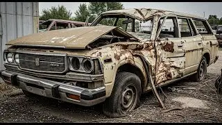 1975 Toyota Crown Wagon RESTOMOD: Japanese Royalty Reborn! - Vintage JDM Masterpiece