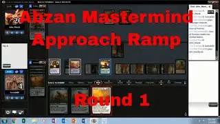 Budget Abzan Mastermind's Acquisition Approach Ramp RIX Standard Round 1