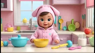 Learning Kitchen Tools 🍴👶 | Fun Cooking & Educational Song for Little Kids