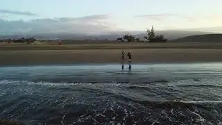 11. + letzter Drohnenflug über den Dünen von Maspalomas ganz in der Frühe
