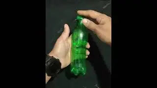Cute cat making with plastic bottle #diy #sanguttans #plasticbottlecraft #cat