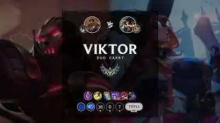 Viktor Bot vs Miss Fortune - EUW Challenger Patch 12.8