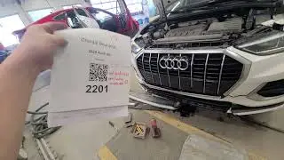 Audi Q3. Front repair. Laki ng babayaran? Total cost? 400,000 pesos. Car/Auto body repair 