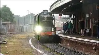 60163 'Tornado' at Yeovil Junction 'The Devon Belle' 25/08/14