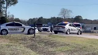 Harnett County Sheriff's Office Deputy Christopher Shayne Johnson&rsquo;s funeral