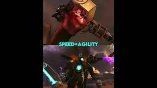 Gman Skibidi Toilet VS Titan Trio (tsm,tcm,ttm) 