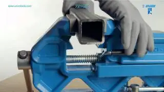 Quick IRONGATOR engineer's vice with quick moving system - 721Q/6