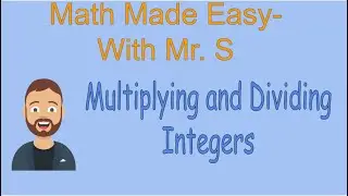 Multiplying & Dividing Integers FAST | No More Sign Mistakes
