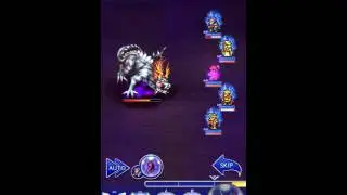 [FFRK] Crushdown Record - Behemoth (FFII) (Champion)