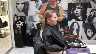 Andrea 2 LV - Pt 2: She Gets a Surprise Head Shave (Free Video)