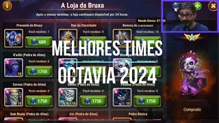 Melhores Times para Octavia em Hero Wars Alliance + Dicas para Loja do Evento da Bruxa