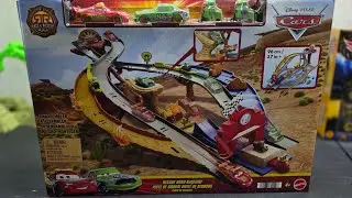 *НОВИНКА!* 🚒 Disney Cars ГОНКИ И СПАСЕНИЯ - Гоночная трасса для спасательных машин! Абсолютно нов...