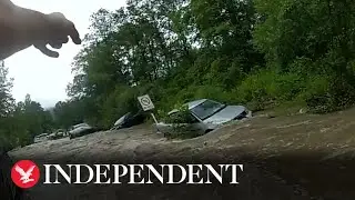 Police rescue stranded motorists as flash floods hit New York state