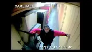 Armed Robbery Suspect Surveillance Video