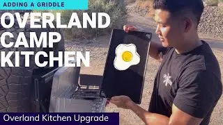 Added a Lodge Griddle top to my 4Runner Overland Kitchen Setup