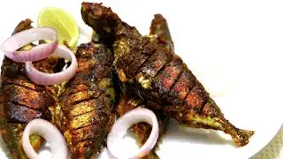 Mackerel Fish Fry Goan Style l Bangda Fish Fry l Ayala Fry l Goan Style Crispy Fish Fry Recipe