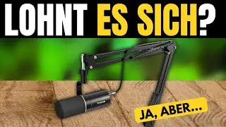 TONOR Gaming Microphone mit XLR/USB Kabel, Dynamisches Mikrofon PC mit Mikrofonarm - TONOR TD510+