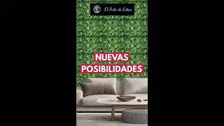 Follaje y muros verdes