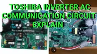 Toshiba inverter AC communication circuit explain