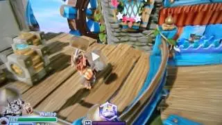 Skylanders Trap Team Glitch: Wallop skidding instead of running
