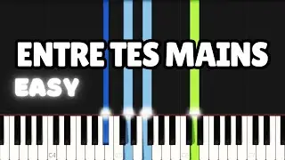 Nk Divine - Entre tes mains | EASY PIANO TUTORIAL BY Extreme Midi