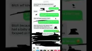 CAN YOU PLEASE STOP EFFING MY MAN?! TEXTS #tiktokviral #comedy #cheating