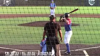 Ian Ritchie Jr. (2020-8-9) at the Area Code Games (Emerson, GA)