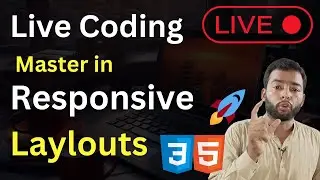 🌐 Mastering Responsive CSS Grid: Live Class with Creative Babar