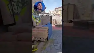 HE banana feita do caix&atilde;o na Inferno #shorts #cs2