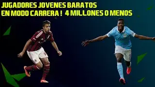 FIFA16 | JUGADORES JOVENES BARATOS EN MODO CARRERA ! MENOS DE 4 MILLONES