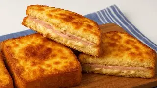 Simple and delicious sandwich recipe ! | Nobody knows this recipe! Cheap, easy and delicious
