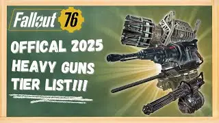 What Is The BEST Heavy Weapon? (DPS Testing) - Fallout 76
