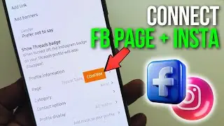 Как подключить страницу Facebook к Instagram | Решить проблему со ссылкой на страницу Fb и Instagram