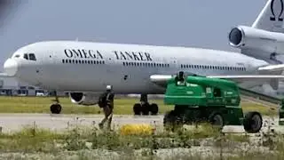 N974VV, OMEGA AIR DC 10-40 Taxiing to at MARCH ARB