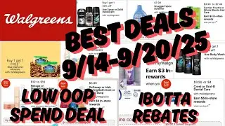 Walgreens Best Deals 9/14-9/20/25 - Low OOP Spend Deal - Walgreens Couponing This Week