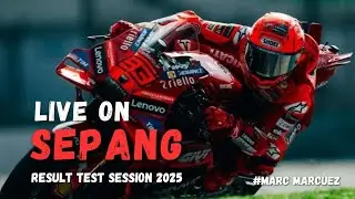 live final result sepang test 2025 the great start in malaysia.🇲🇾DAY-3
